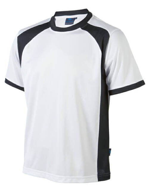 Phil Bexter Men`s Fitness-Shirt Men`s Fitness-Shirt – 2XL, weiß/schwarz-300/360