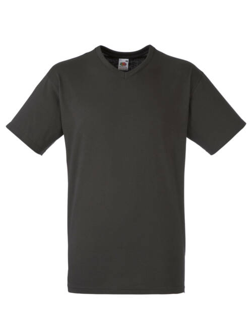 Fruit of the Loom Valueweight V-Neck T Valueweight V-Neck T – L, charcoal-87