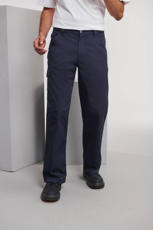 RUSSELL Workwear Polycotton Twill Trousers Workwear Polycotton Twill Trousers – 28/32, french navy-FN