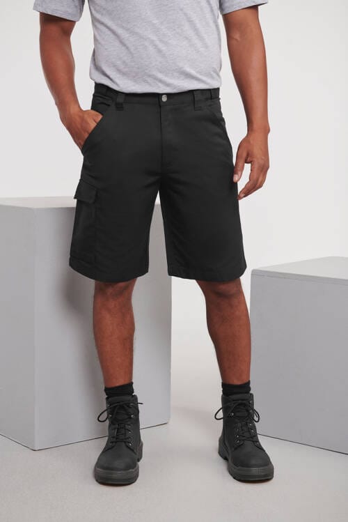 RUSSELL Workwear Polycotton Twill Shorts