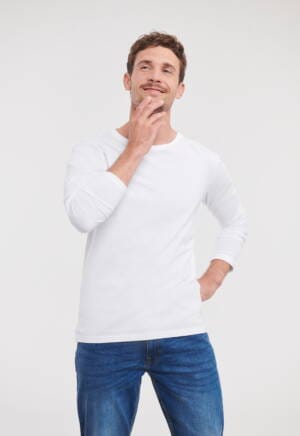 RUSSELL Pure Organic Long Sleeve T