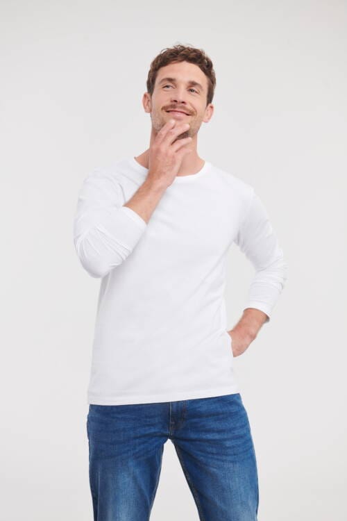 RUSSELL Pure Organic Long Sleeve T