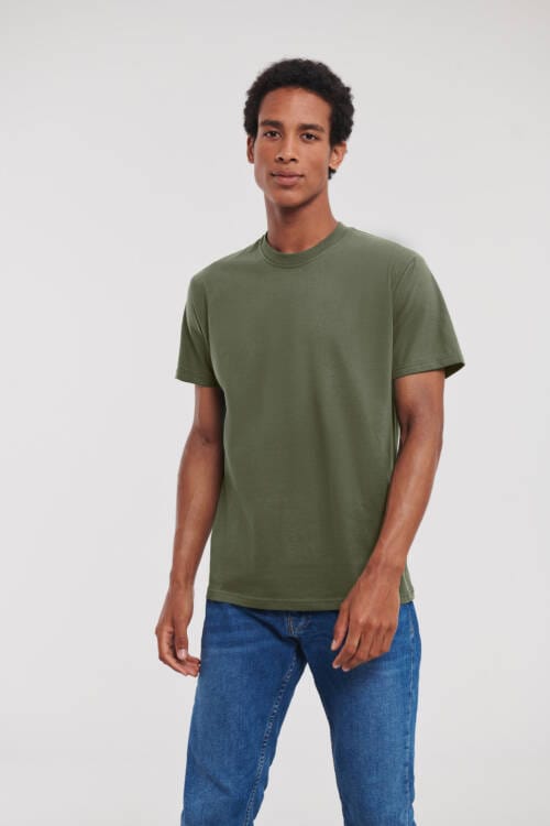 RUSSELL Classic T Classic T – 2XL, Olive-BP