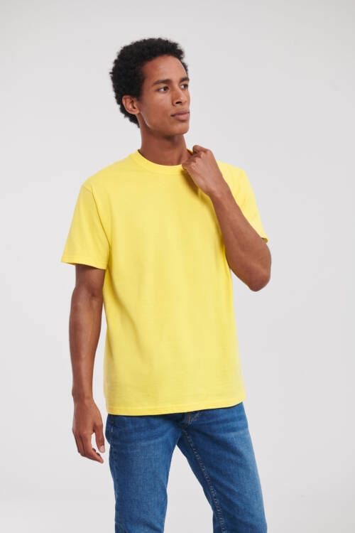 RUSSELL Classic T Classic T – 2XL, Yellow-K2
