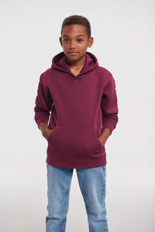 RUSSELL Childrens Authentic Hooded Sweat