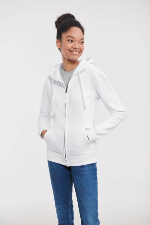 RUSSELL Ladies Authentic Zipped Hood Jacket