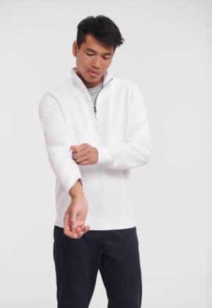 RUSSELL Authentic Quarter Zip Sweat