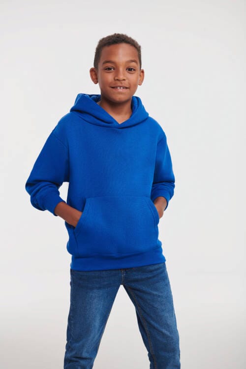 RUSSELL Childrens Hooded Sweatshirt Childrens Hooded Sweatshirt – 104, Bright Royal-BH