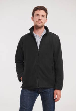 RUSSELL Mens Full Zip Outdoor Fleece