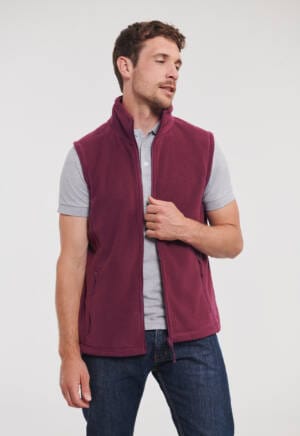 RUSSELL Mens Outdoor Fleece Gilet