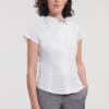 RUSSELL Ladies Short Sleeve Fitted Stretch Shirt