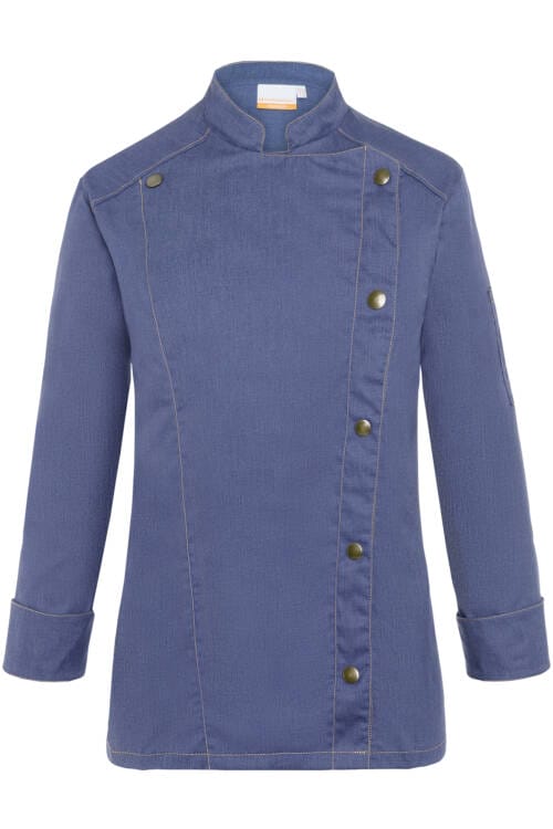 Karlowsky Damenkochjacke Jeans-Style Damenkochjacke Jeans-Style – 34, vintage blue-15
