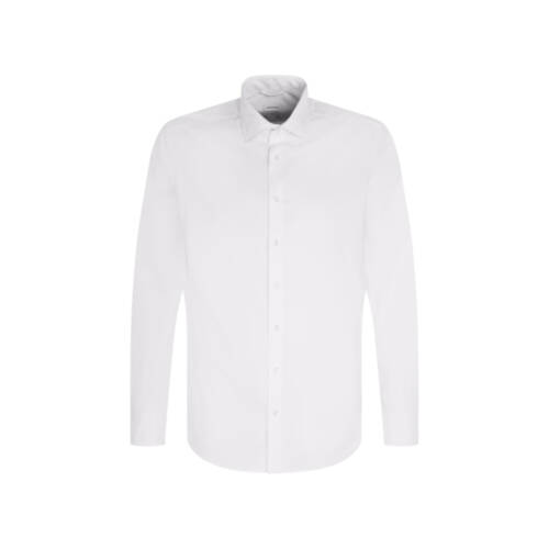 Seidensticker SLIM Langarm-Hemd, Twill, New Kent-Kragen SLIM Langarm-Hemd, Twill, New Kent-Kragen – 37, weiß-01