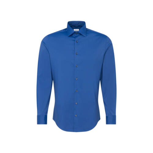 Seidensticker SLIM Langarm-Hemd, Twill, New Kent-Kragen SLIM Langarm-Hemd, Twill, New Kent-Kragen – 37, marine-18