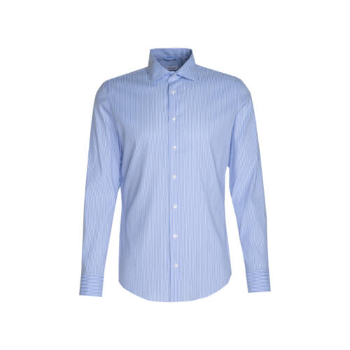Seidensticker SLIM Langarm-Hemd, Twill, New Kent-Kragen