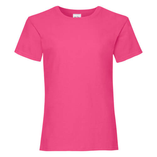 Fruit of the Loom Girls Valueweight T Girls Valueweight T – 104, Fuchsia-57