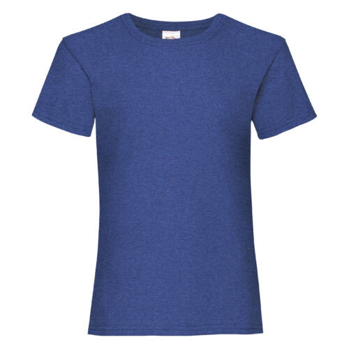 Fruit of the Loom Girls Valueweight T Girls Valueweight T – 104, Heather Royal-R6