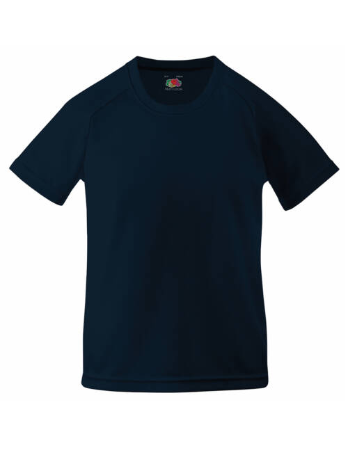 Fruit of the Loom Kids Performance T Kids Performance T – 104, Deep Navy-AZ