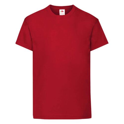 Fruit of the Loom Kids Original T Kids Original T – 104, Brick Red-BX