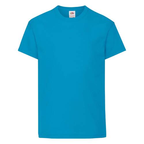 Fruit of the Loom Kids Original T Kids Original T – 104, Azure Blue-ZU