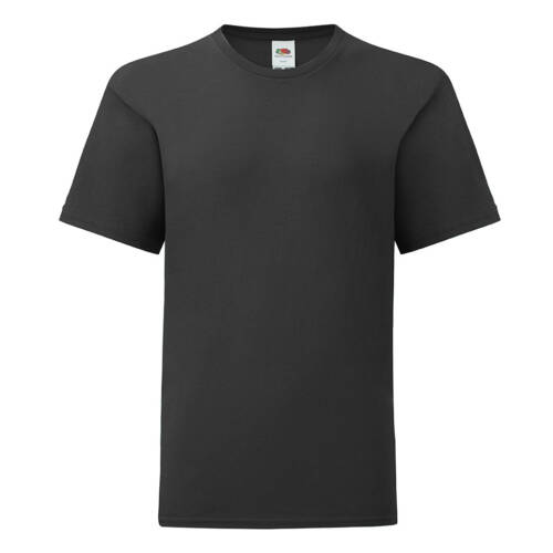 Fruit of the Loom Kids Iconic 150 T Kids Iconic 150 T – 104, Black-36