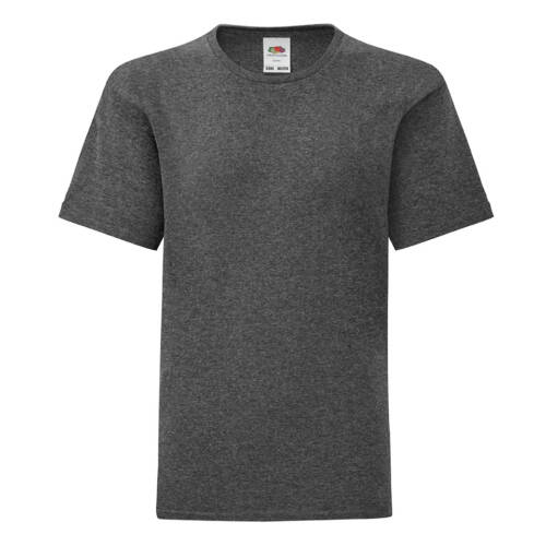 Fruit of the Loom Kids Iconic 150 T Kids Iconic 150 T – 104, Dark Heather Grey-HD