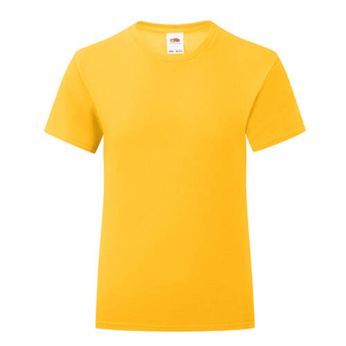 Fruit of the Loom Girls Iconic 150 T Girls Iconic 150 T – 104, Sunflower-34