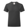 Fruit of the Loom Girls Iconic 150 T Girls Iconic 150 T – 104, Black-36