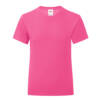 Fruit of the Loom Girls Iconic 150 T Girls Iconic 150 T – 104, Fuchsia-57