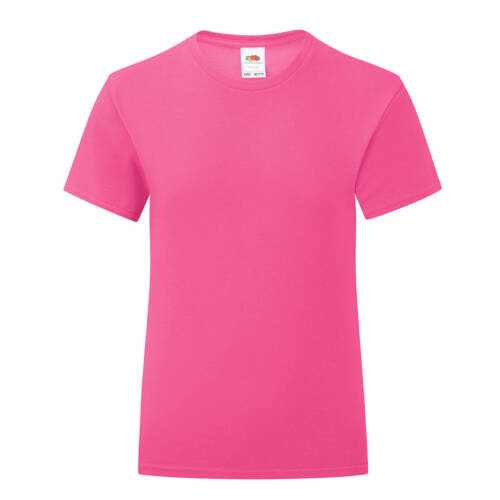 Fruit of the Loom Girls Iconic 150 T Girls Iconic 150 T – 104, Fuchsia-57