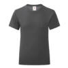 Fruit of the Loom Girls Iconic 150 T Girls Iconic 150 T – 104, Light Graphite-GL