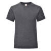 Fruit of the Loom Girls Iconic 150 T Girls Iconic 150 T – 104, Dark Heather Grey-HD
