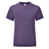 Fruit of the Loom Girls Iconic 150 T Girls Iconic 150 T – 104, Heather Purple-HP