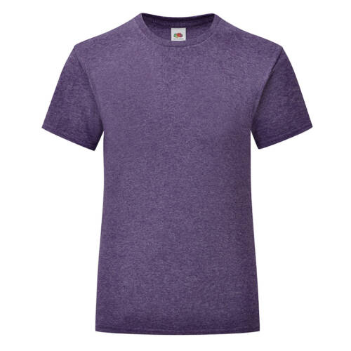 Fruit of the Loom Girls Iconic 150 T Girls Iconic 150 T – 104, Heather Purple-HP