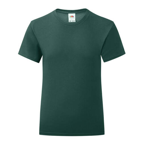 Fruit of the Loom Girls Iconic 150 T Girls Iconic 150 T – 104, Forest green-TM