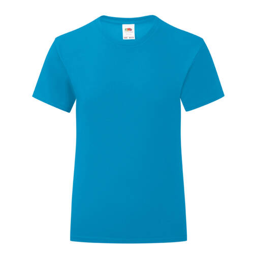 Fruit of the Loom Girls Iconic 150 T Girls Iconic 150 T – 104, Azure Blue-ZU