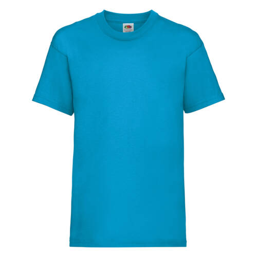 Fruit of the Loom Kids Valueweight T Kids Valueweight T – 104, Azure Blue-ZU