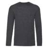 Fruit of the Loom Valueweight Long Sleeve T Valueweight Long Sleeve T – 2XL, Dark Heather Grey-HD