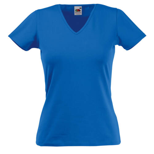 Fruit of the Loom Lady-Fit V-Neck T Lady-Fit V-Neck T – L, royal-51