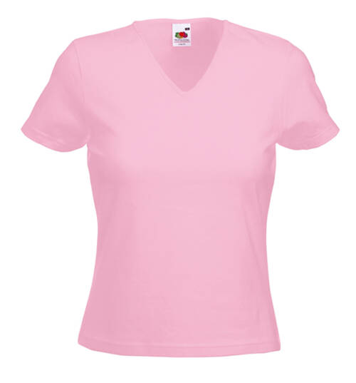Fruit of the Loom Lady-Fit V-Neck T Lady-Fit V-Neck T – 2XL, rosé-52