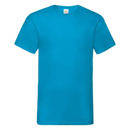 Fruit of the Loom Valueweight V-Neck T Valueweight V-Neck T – 2XL, Azure Blue-ZU