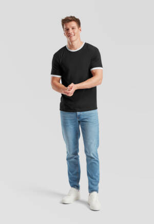 Fruit of the Loom Valueweight Ringer T