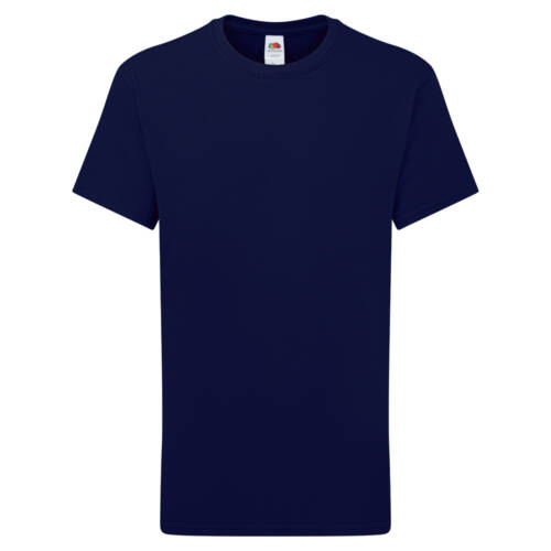 Fruit of the Loom Kids Iconic 195 T Kids Iconic 195 T – 104, Deep Navy-AZ