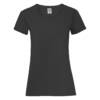 Fruit of the Loom Ladies Valueweight T Ladies Valueweight T – 2XL, Black-36