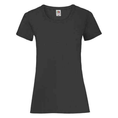 Fruit of the Loom Ladies Valueweight T Ladies Valueweight T – 2XL, Black-36