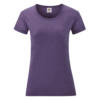 Fruit of the Loom Ladies Valueweight T Ladies Valueweight T – 2XL, Heather Purple-HP