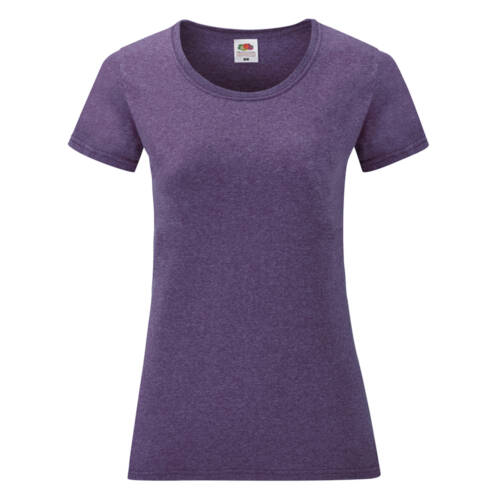 Fruit of the Loom Ladies Valueweight T Ladies Valueweight T – 2XL, Heather Purple-HP