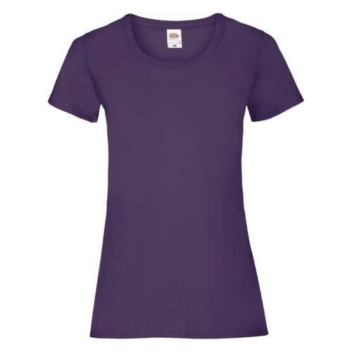 Fruit of the Loom Ladies Valueweight T Ladies Valueweight T – 2XL, Purple-PE