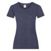 Fruit of the Loom Ladies Valueweight T Ladies Valueweight T – 2XL, Heather navy-VF