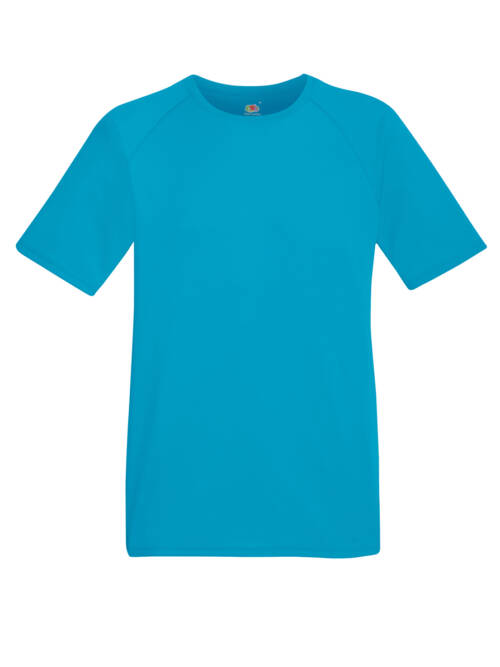 Fruit of the Loom Performance T Performance T – 2XL, azurblau-ZU